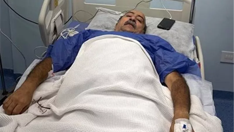 ربنا حنين قوي.. الفنان جميل عزيز يعلن إصابته بجلطة في القلب وخضوعه لتركيب دعامة