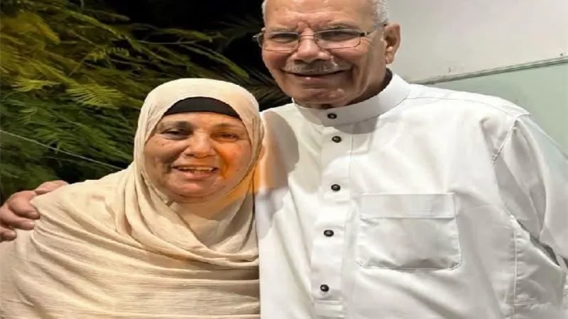 الحزن يخيم على البحيرة بعد مصرع بطل أكتوبر وزوجته في حادث بالطريق الساحلي