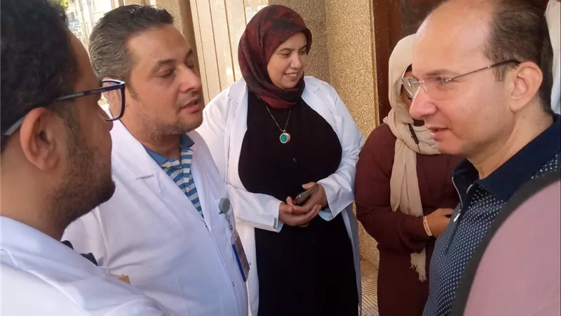 توسعة العناية القلبية وزيادة القسطرة.. قرارات وكيل صحة الدقهلية خلال جولة بمستشفى ميت غمر