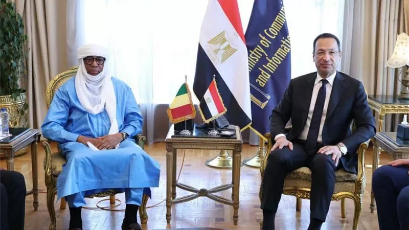 وزير الاتصالات ونظيره المالي يبحثان دعم التعاون في التكنولوجيا والتحول الرقمي