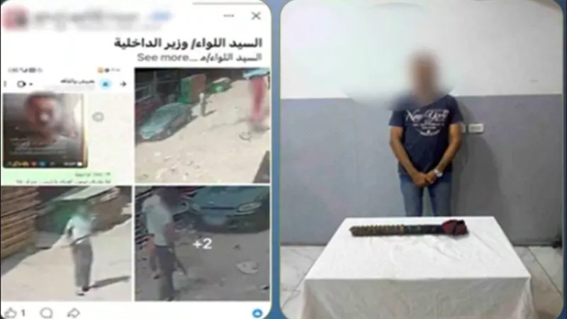 ضبط منجد هدد تاجر موبيليا بعصا خشبية بسبب خلافات مالية بدمياط