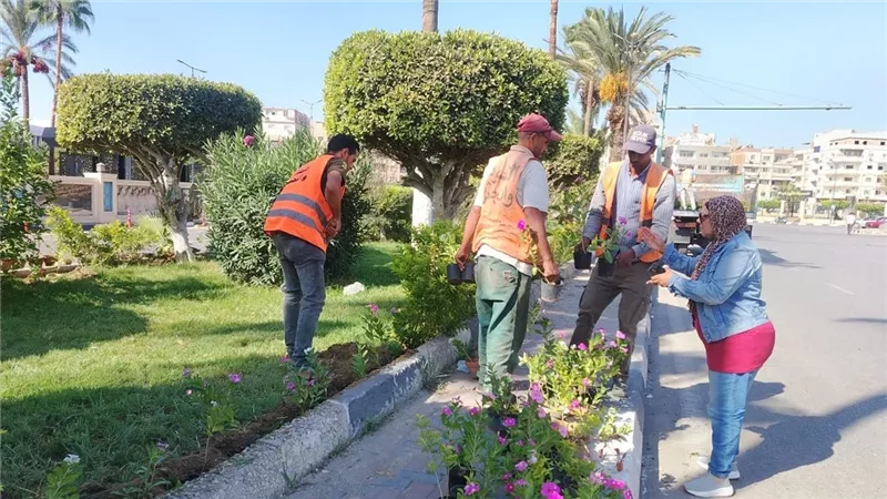 الإسماعيلية تواصل أعمال التطوير والتجميل استعدادًا للمهرجان الدولي للفنون الشعبية والعيد القومي.. صور