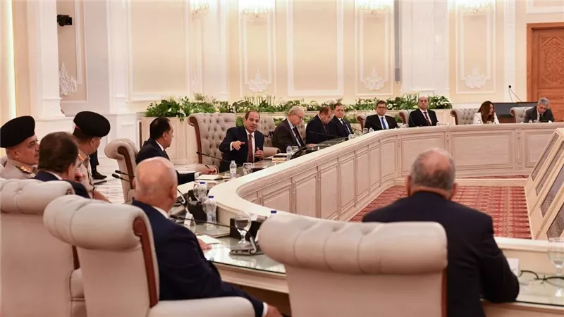 أول تصريح لعمدة السرارية بالمنيا.. ماذا قال وفائي مكادي بعد لقاء الرئيس السيسي؟