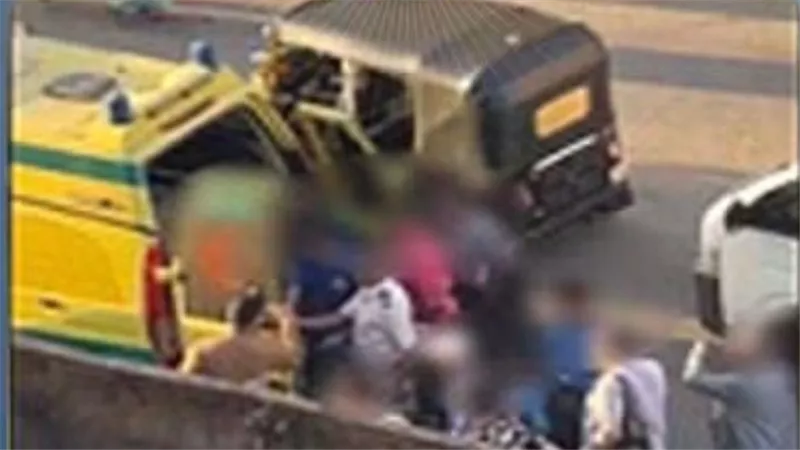 مصرع طالبة صدمتها سيارة نقل أثناء عبورها الطريق بالمطرية