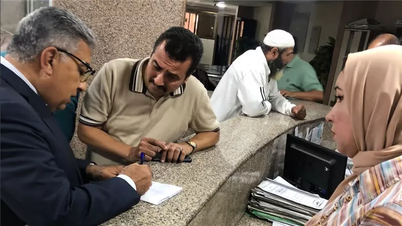 محافظ الدقهلية يتفقد المركز التكنولوجي بحي شرق المنصورة