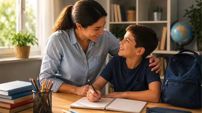 بعد انتهاء اليوم الدراسي.. أسئلة تساعدك على اكتشاف ما يخفيه طفلك