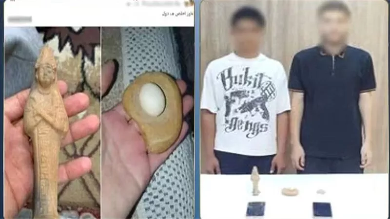 ضبط طالبين لإدارتهما صفحة للنصب على المواطنين بزعم بيع قطع أثرية في الجيزة
