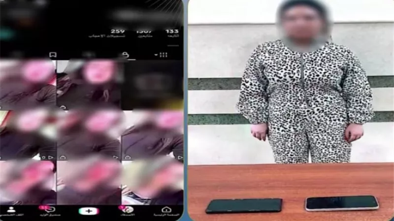 ضبط صانعة محتوى بالدقهلية لنشرها فيديوهات بملابس خادشة للحياء