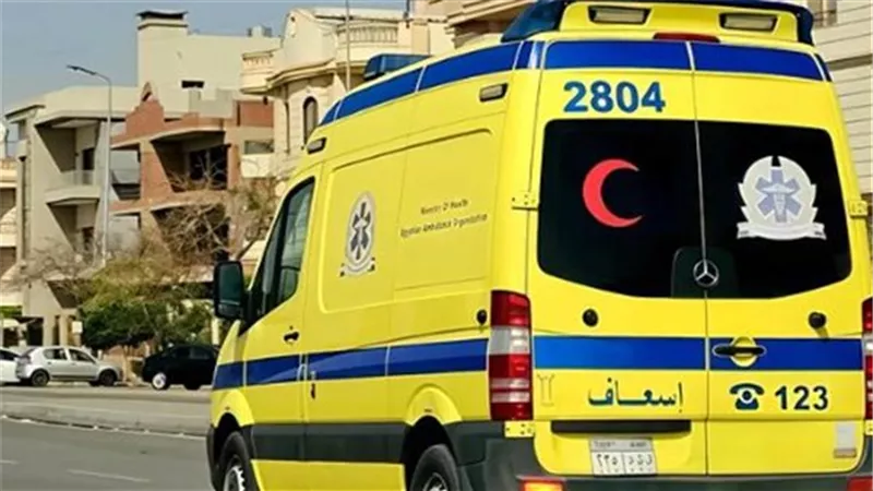 إصابة شخص في حادث دهس أمام الجامعة الأمريكية بالتجمع الخامس