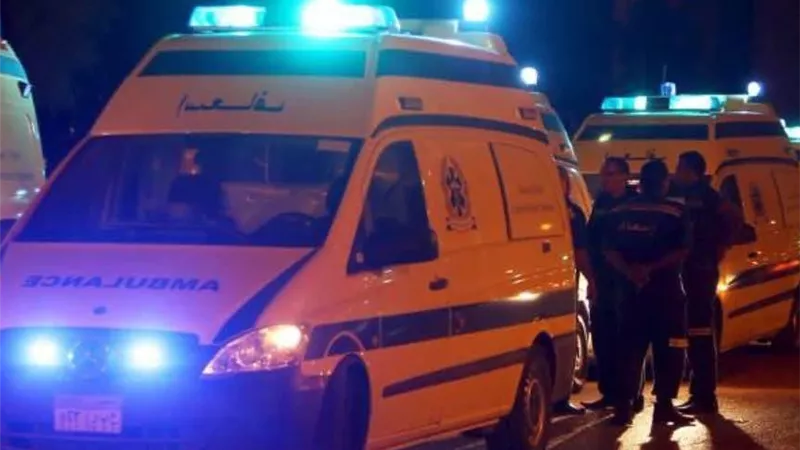 مصرع شخص وإصابة شقيقيه إثر حادث تصادم مروع بطريق البستان بالبحيرة