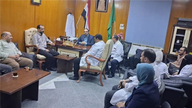 وكيل صحة الفيوم يتابع التجهيزات النهائية لتشغيل عناية المخ والأعصاب بسنورس المركزي