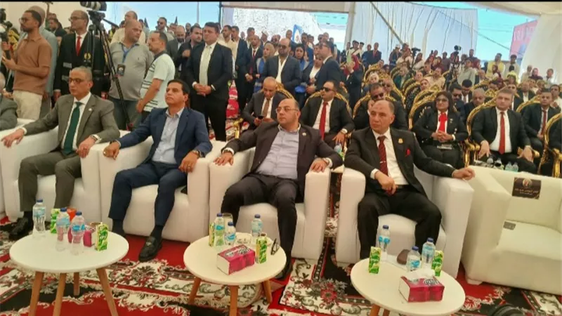 احتفالات أكتوبر في الجيزة بطابع خدمي.. حماة الوطن يوزع 60 ألف كرتونة مواد غذائية