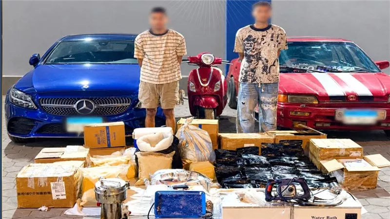 قيمتها 450 مليون جنيه.. ضبط 176 كيلو من مخدر «البودر» بحوزة تشكيل عصابي بالجيزة