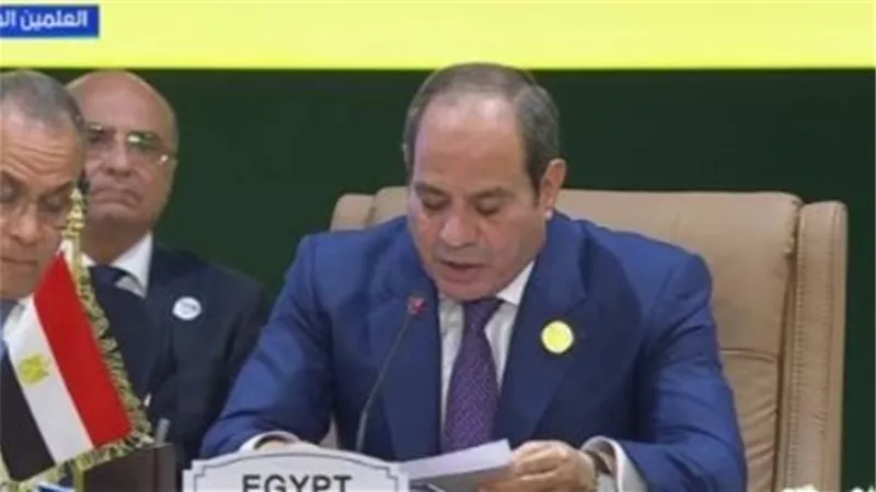 الرسائل السبع للرئيس السيسي أمام قمة نيباد