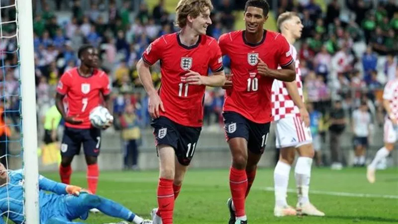 بسباعية نظيفة.. منتخب إنجلترا يسحق نظيره الكرواتي بأمم أوروبا 