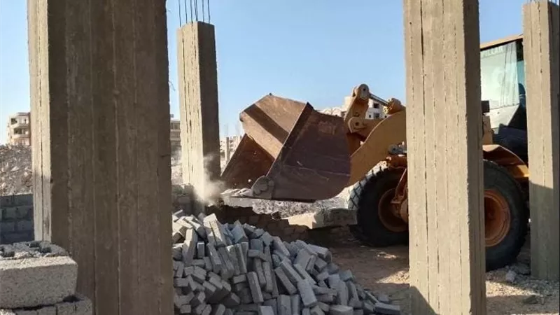 البحيرة تواصل حملات الإزالة.. التعامل مع 520 تعديًا على أملاك الدولة