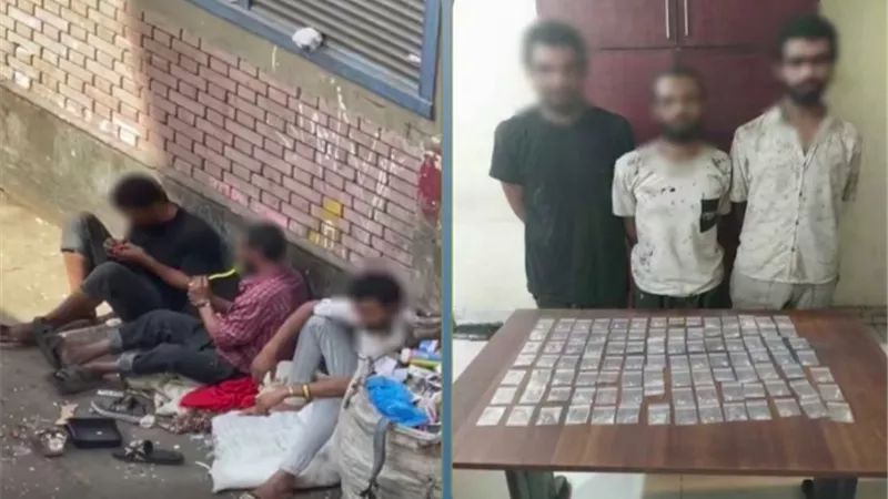 «الآيس» قرب محطة المترو.. ضبط 3 عاطلين بعد تداول فيديو في الجيزة
