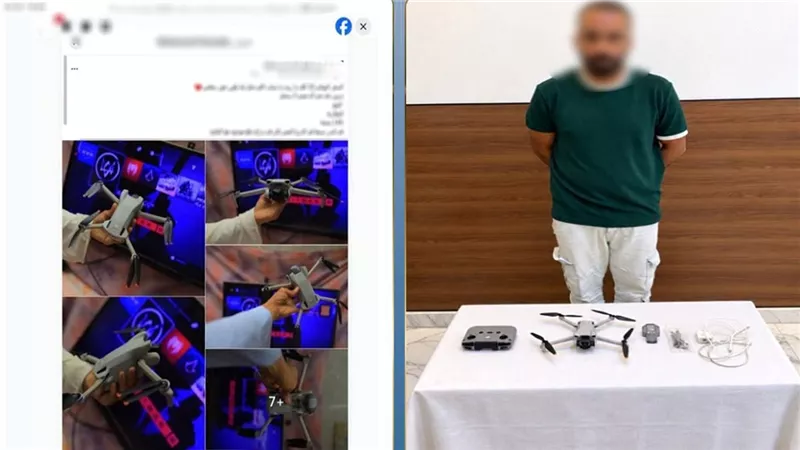 ضبط شخص روج لبيع طائرة «درون» بكاميرا دون ترخيص في السويس