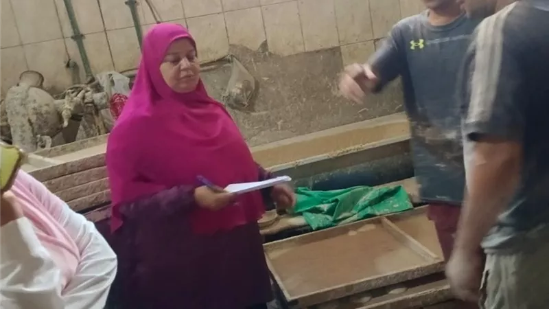 حملة تموينية في بني سويف تضبط 12 مخالفة داخل المخابز البلدية