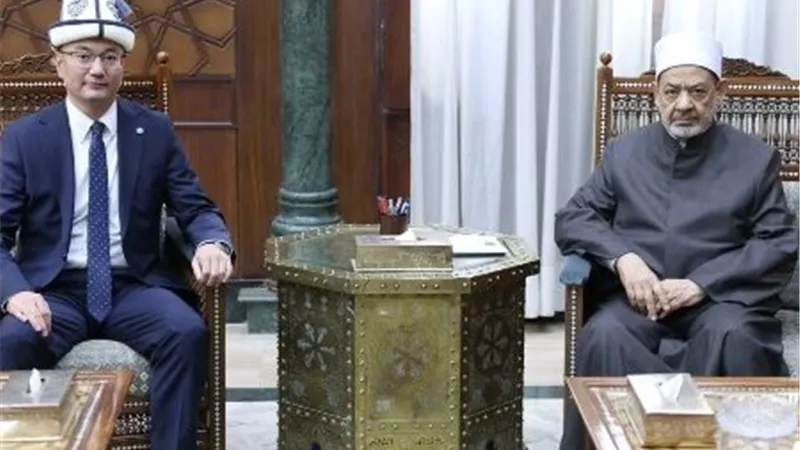 شيخ الأزهر يبحث مع سفير قيرغيزستان تعزيز الدعم التعليمي والدعوي وزيادة المنح