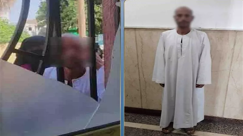 ضبط مزارع لاتهامه بالتعدي على موظفة وإتلاف زجاج مكتب الشئون الاجتماعية بالفيوم