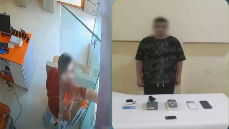 بعد تداول فيديو السرقة.. ضبط عاطل بحوزته 3 هواتف وسماعات مسروقة