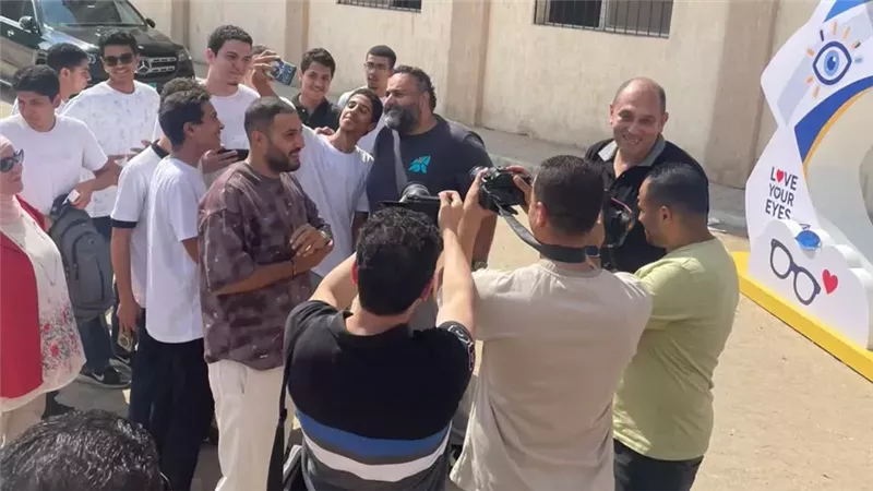 شيكو يشارك في قافلة «عينيك في عينينا» الطبية احتفالًا باليوم العالمي للإبصار