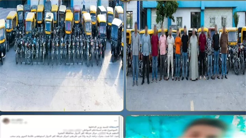 ضبط تشكيل عصابي مكون من 12 شخصًا وراء سرقة 60 مركبة بالإسكندرية