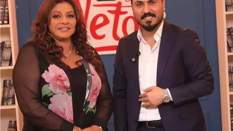 غداً.. هالة صدقي في ضيافة نزار الفارس ببرنامج «تابوو» 