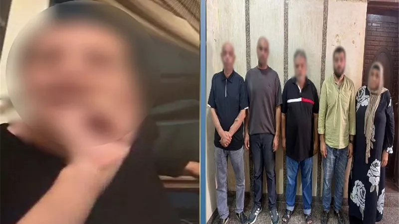 ضبط 5 أشخاص لاتهامهم بابتزاز ربة منزل وإجبارها على إلقاء نفسها من شرفة مسكنها ببورسعيد