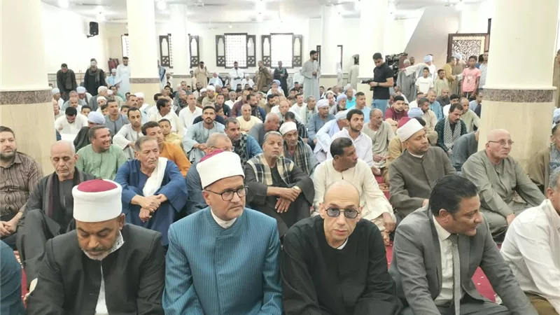 مدير أوقاف سوهاج يفتتح مسجد الشيخ خضر بقرية الطليحات بمركز جهينة