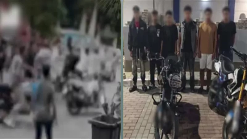 ضبط 6 أشخاص عرضوا حياة المواطنين للخطر بدراجتين ناريتين أمام مدرسة بالجيزة