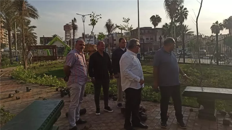 محافظ الدقهلية يتفقد حديقة جزيرة الورد بالمنصورة لمتابعة مستوى الخدمات والنظافة