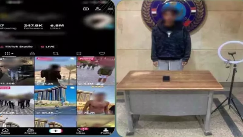 ضبط صانع محتوى لنشر فيديوهات بألفاظ وإيحاءات خادشة للحياء بالقاهرة