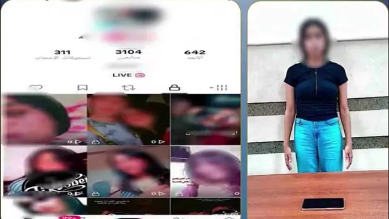 ضبط صانعة محتوى لنشر فيديوهات خادشة للحياء في المنصورة