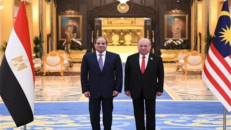 مصر وماليزيا ترفعان العلاقات الثنائية إلى مستوى الشراكة الاستراتيجية.. وتؤكدان دعم حل الدولتين