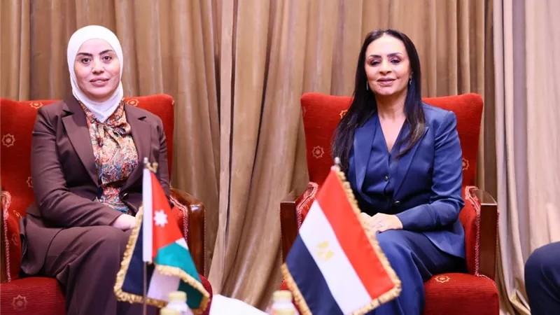 وزيرتا التضامن والتنمية الاجتماعية بمصر والأردن تبحثان دعم الفئات الأولى بالرعاية