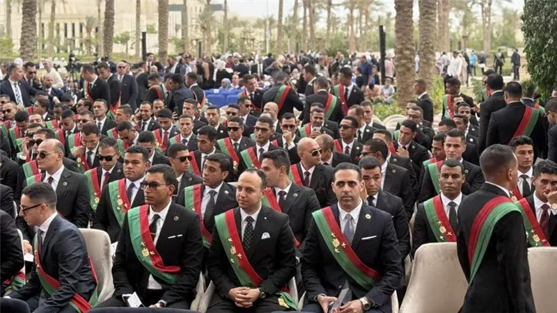 رئيس النيابة الإدارية تهنئ الأعضاء الجدد بعد أداء اليمين القانونية 