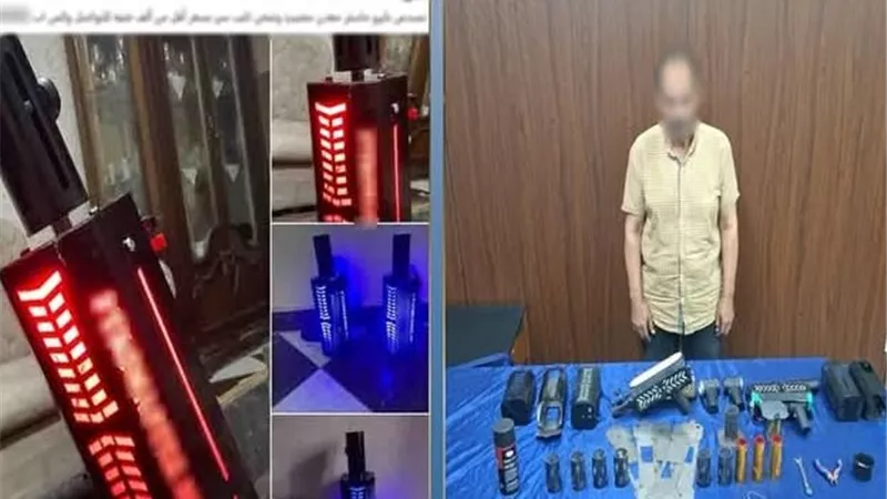 ضبط شخص يروج لبيع الألعاب النارية عبر مواقع التواصل الاجتماعي بالفيوم