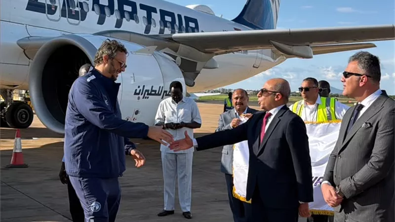 بعثة بيراميدز تصل إلى جوبا لمواجهة بطل جنوب السودان 