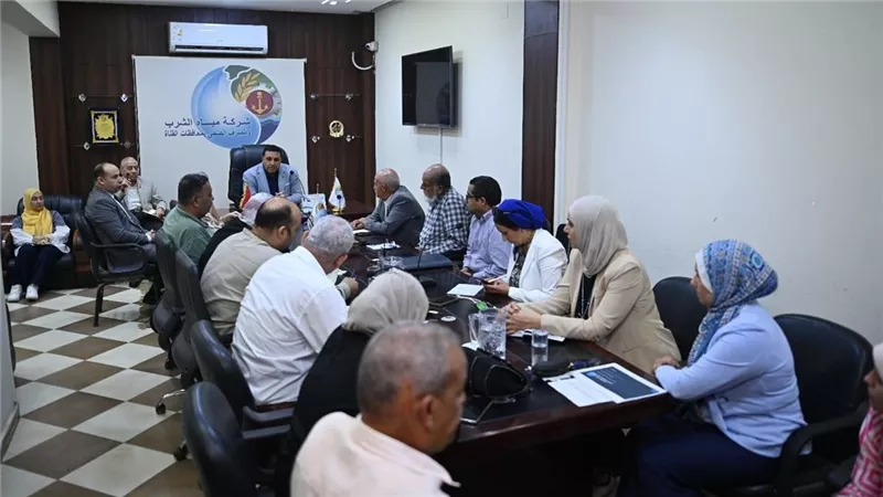 أحمد عبد المنعم التراس يضع ملامح المرحلة الجديدة بشركة مياه القناة