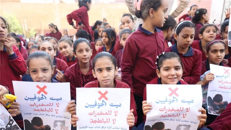 إطلاق مبادرة «لا للمخدرات والبلطجة» بمحافظة القليوبية بحضور مدير الوعظ
