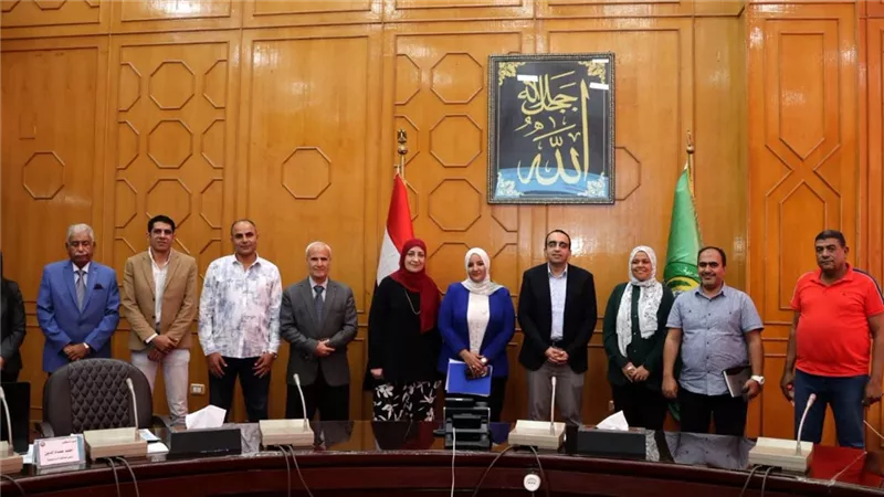 نائب محافظ الإسماعيلية يتابع تحديث المخطط الاستراتيجي العام لمدينة التل الكبير 