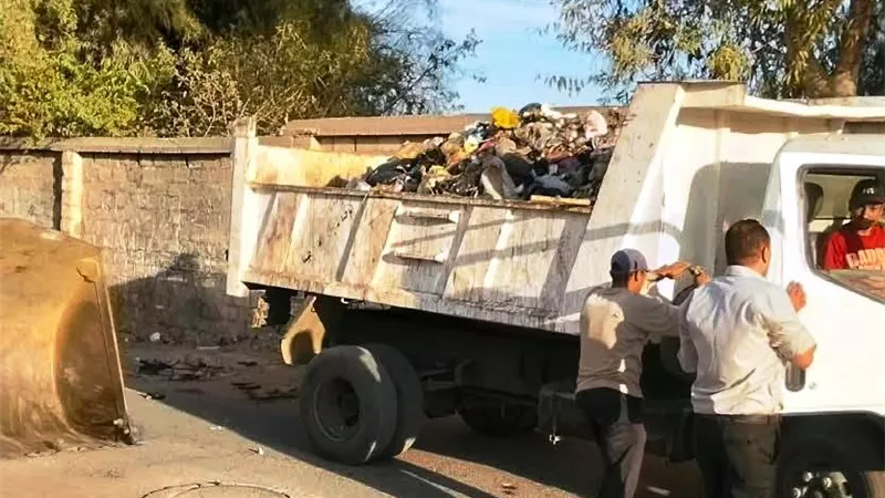 رفع 70 طن قمامة ومخلفات خلال حملة نظافة مكبرة بمدينة جهينة