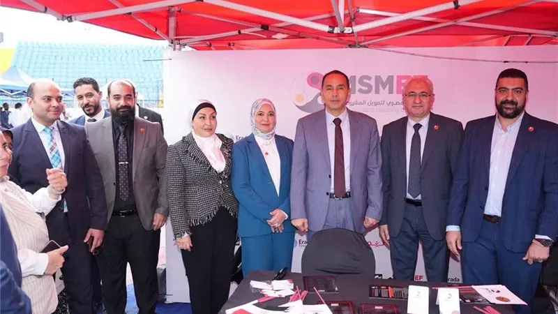 رئيس الرقابة المالية يشهد فعاليات معرض «بناء القدرات لتعزيز التنمية»