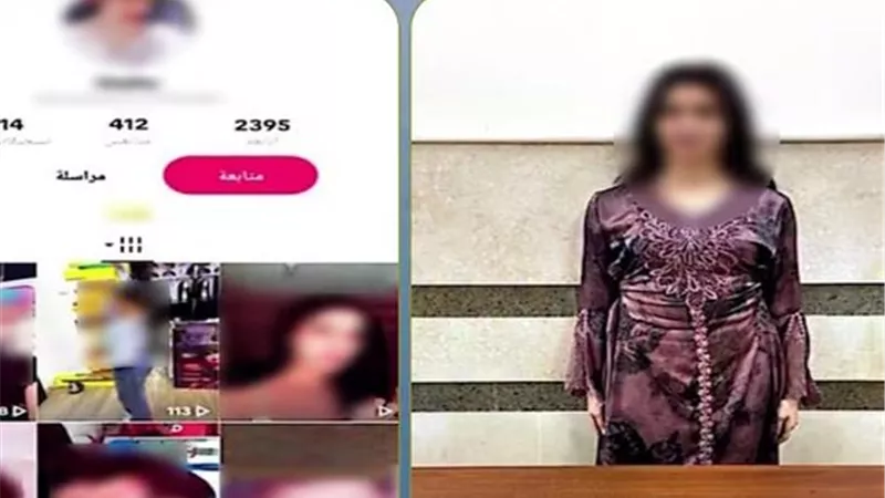 ضبط صانعة محتوى بالدقهلية لنشر فيديوهات رقص خادشة للحياء