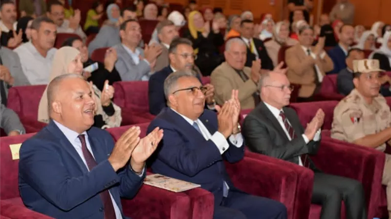 محافظ الدقهلية يشهد احتفالية انتصارات أكتوبر بقصر ثقافة المنصورة