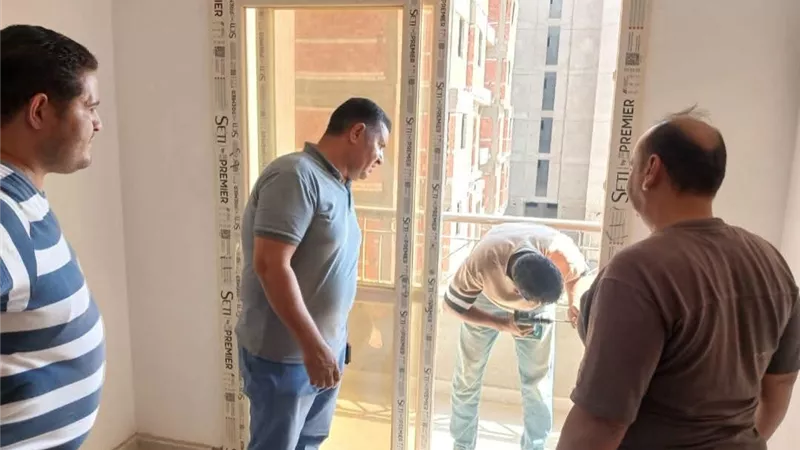 رئيس جهاز بني سويف الجديدة يتفقد 2016 وحدة بمشروع سكن لكل المصريين