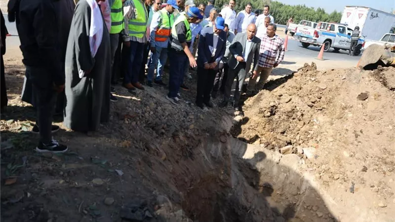 لإنهاء أزمة استمرت 5 سنوات.. تنفيذ خط مياه جديد بقرية الشعراوية في المنيا