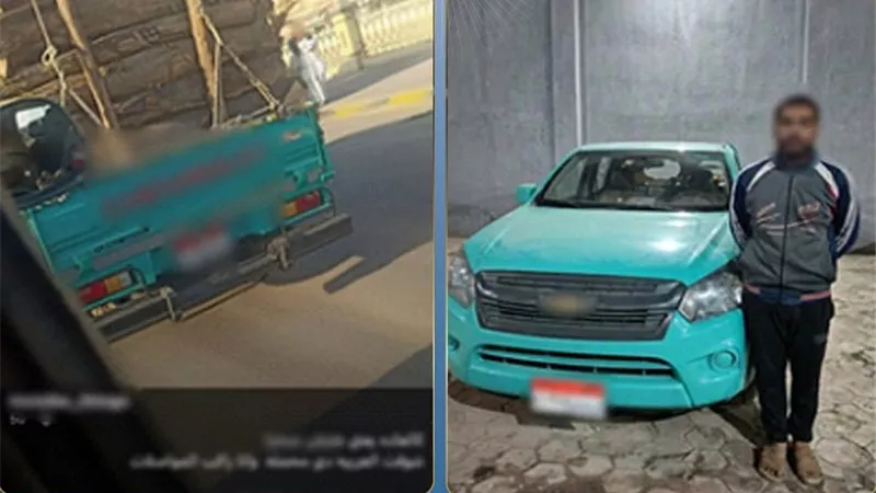 ضبط سائق نقل حمولة أخشاب زائدة وغير مؤمنة عرضت المواطنين للخطر بكفر الشيخ